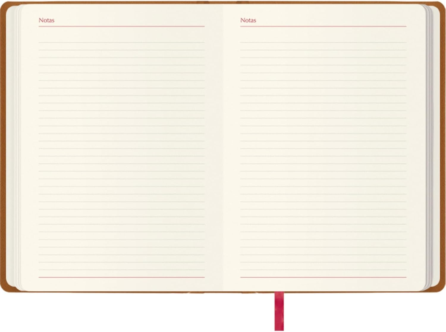 Dohe - Diary 2024 – Week to View – Size: 17 x 24 cm – 160 Pages – Stitched Binding – Hardcover – Brown – Manaos Model