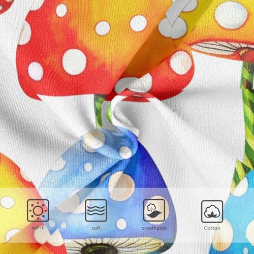 Animals Toddler Girls Underwear 2t Cotton Panties Little Girl Colorful Mushrooms White Kids Briefs Undies3