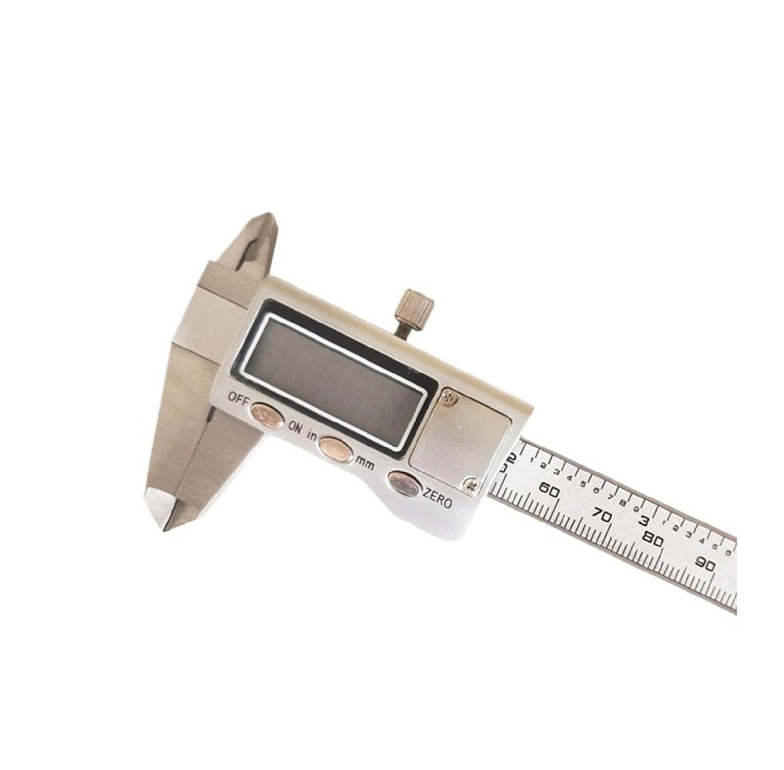 Calibradores Vernier Pie de rey digital 100 pantalla de acero inoxidable