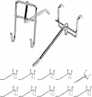 Amazon | ネットフック メッシュ パネル フック 10個セット 50mm