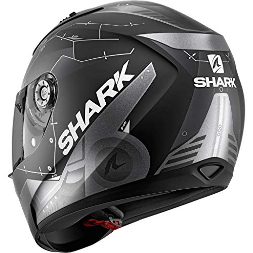 Shark He0538Dkasxl Ridill 1.2 Mecca Mat - Black/Anthracite/Silver - Xl. #TOP2