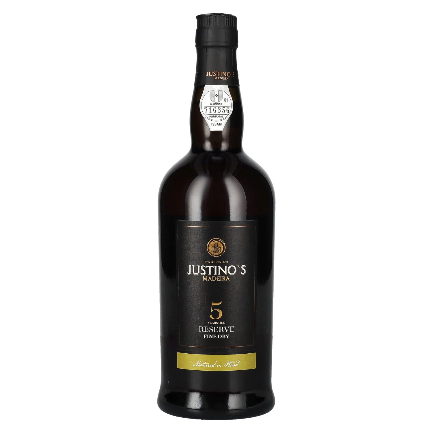 Justino's Madeira 5 Years Old RESERVE FINE DRY 19% Vol. 0,75l