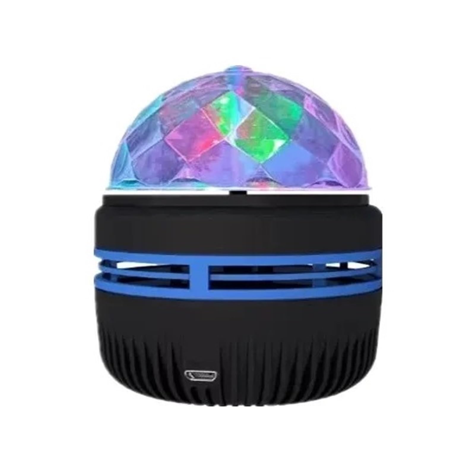 TRDEWR LED Starry Sky Projector Lamp Rotating Projection Light Galaxy Atmosphere Round Nightlight for Home Room Christmas Party Decor Create an Atmosphere(Crystal)