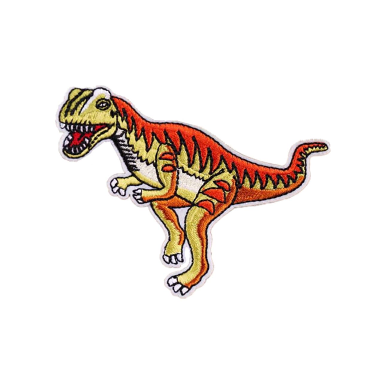 STOBOK 42stücke Dinosaurier Aufnäher Teilig Cartoon Stickerei Patches Für Junge Mädchen Zum Aufbügeln Kleidung Jeans Und Taschen Kreative Dekoration Für -projekte
