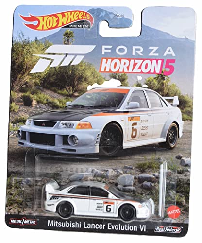 Hot Wheels Mitsubishi Lancer Evolution VI miniatura 1