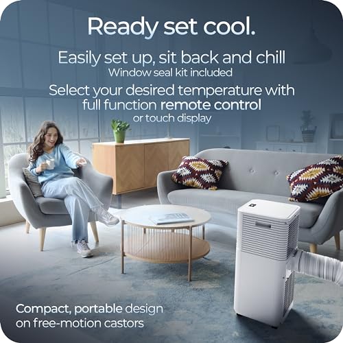 Avalla S-80 Portable 4-in-1 Air Conditioning Unit; 12L Dehumidifier, 1500W Industrial Class 5000BTU, 34m³ Coverage for Large Rooms… - Image 5