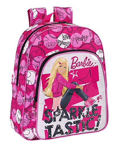 Barbie - Zaino Junior adattabile, 32 x 38 cm (SAFTA 611 510 640)