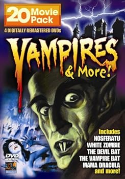 DVD Vampires & More: 20 Movie Pack Book