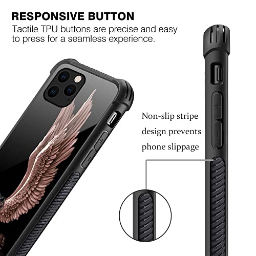 Iphone 13 Pro Max Case,Angel Wings Girl Iphone 13 Pro Max Case,Fashion Personality Pattern With Bumper Shock Scratch Protection Case For Man Women Girls Boys For Iphone 13 Pro Max 6.7 Inch #TOP1