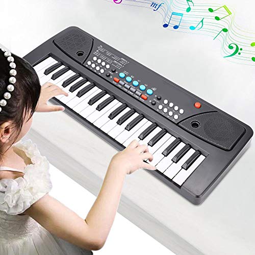 Kinderpiano, Draagbaar elektronisch toetsenbord Piano toetsenbord Muzikaal onderwijstoetsenbord voor kinderen/kinderen… - Image 5