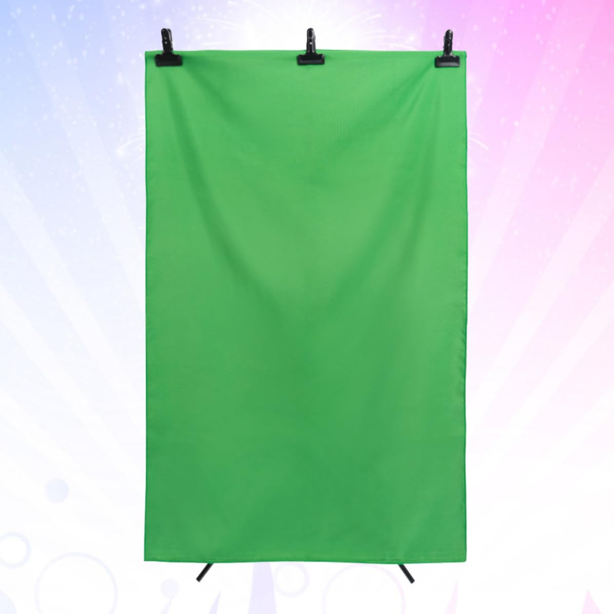 SHINEOFI Fondo Tacto Cómodo Verde de Tela de Algodón Mixto de Fotografía para Estudio y Uso en Interiores y Exteriores Adecuado para Fotógrafos Profesionales