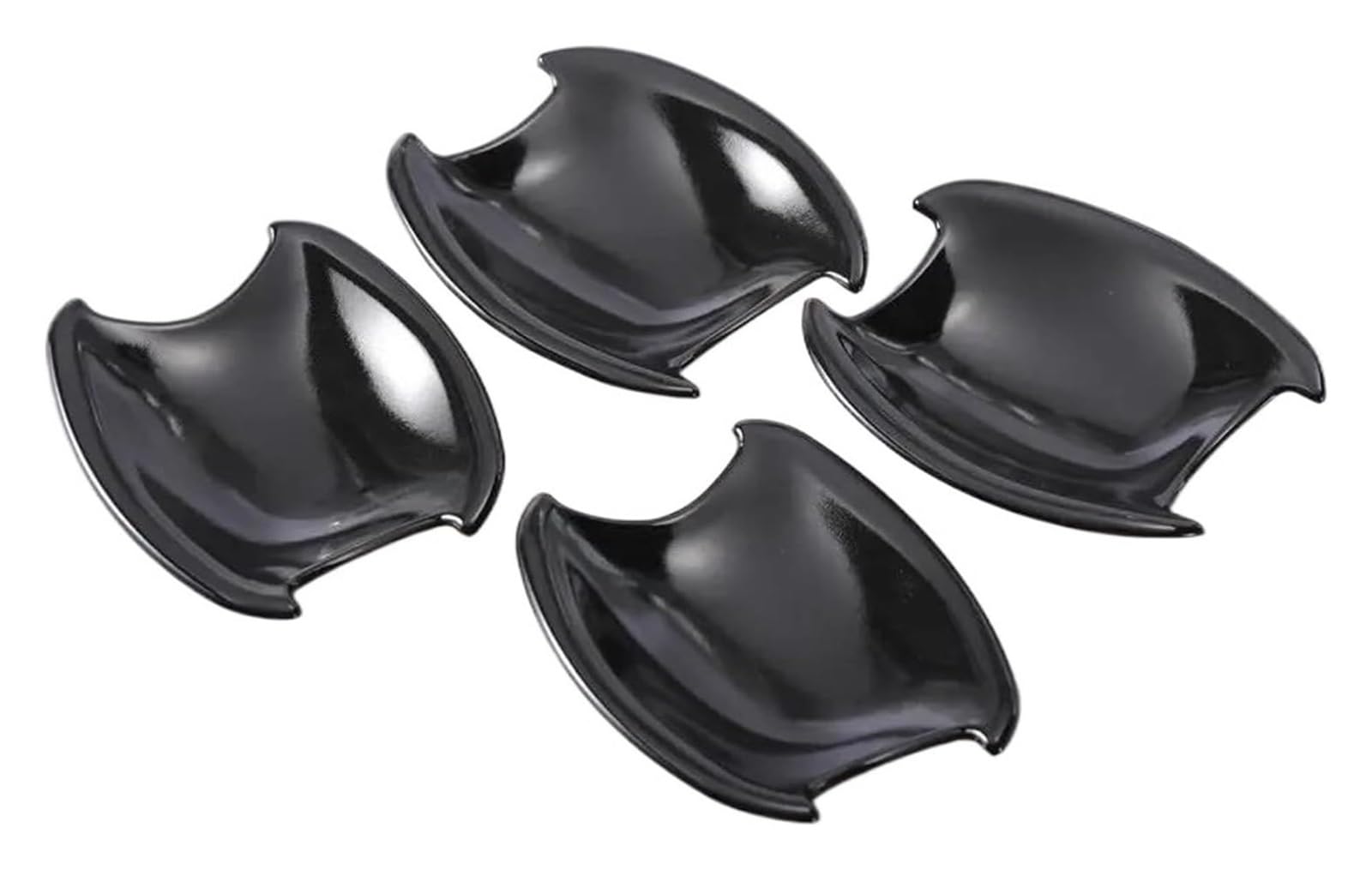 FANGZIQQ Car Door Handle Cap Cover for Hyundai for Tucson IX35 2009-2014 Car Door Handle Cover Bowl Sticker Styling(Black Bowl)