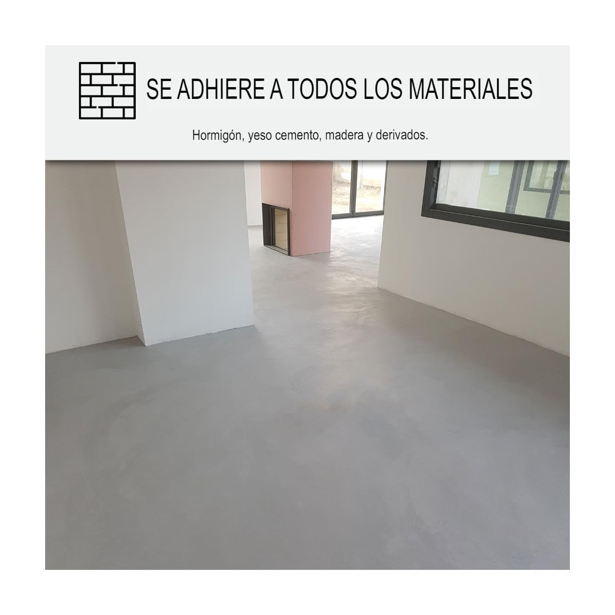 ARCANE INDUSTRIES Barniz Poliuretano bicomponente Transparente para microcemento y Resina epoxi - HIGHPROTECT - 10 m