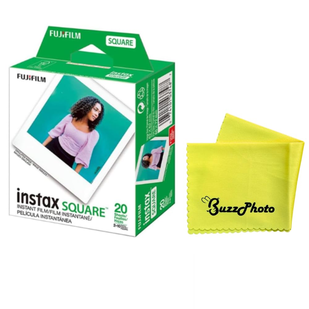 Fujifilm Instax Square Instant Color Film (20 Sheets)