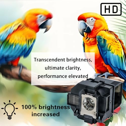 Image of V13H010L95 Replacement Projector Lamp Bulb for Epson ELPLP95 EB-2250U EB-2255U EB-2265U EB-5530U EB-5535U EB-2245U EB-2055 EB-2155 PowerLite 2065 PowerLite 975W PowerLite 1450 with Housing