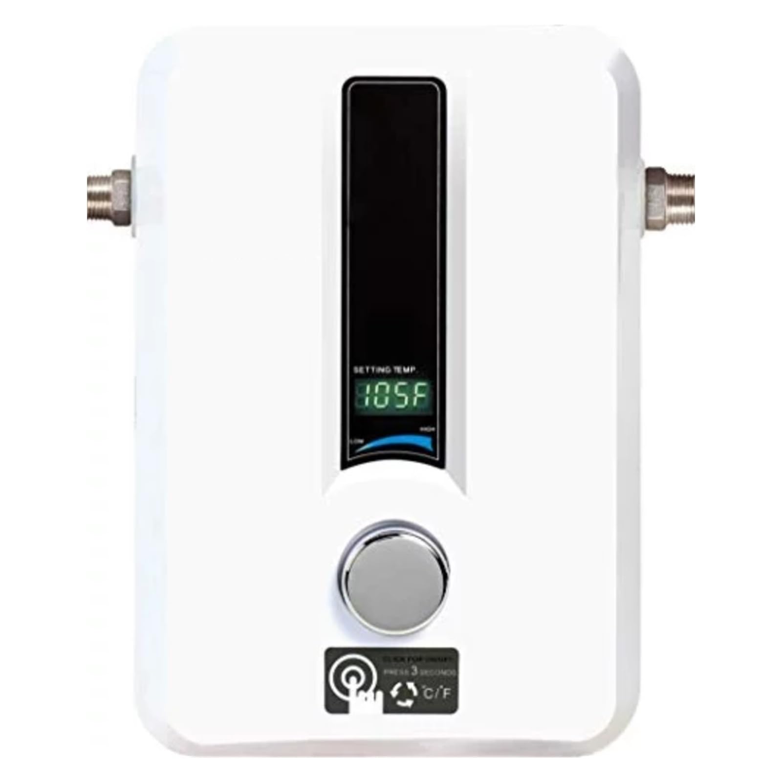 11 KW Electric Tankless Water Heater, Hot Water Heater Instant Tankless Water Heater Compact and Durable