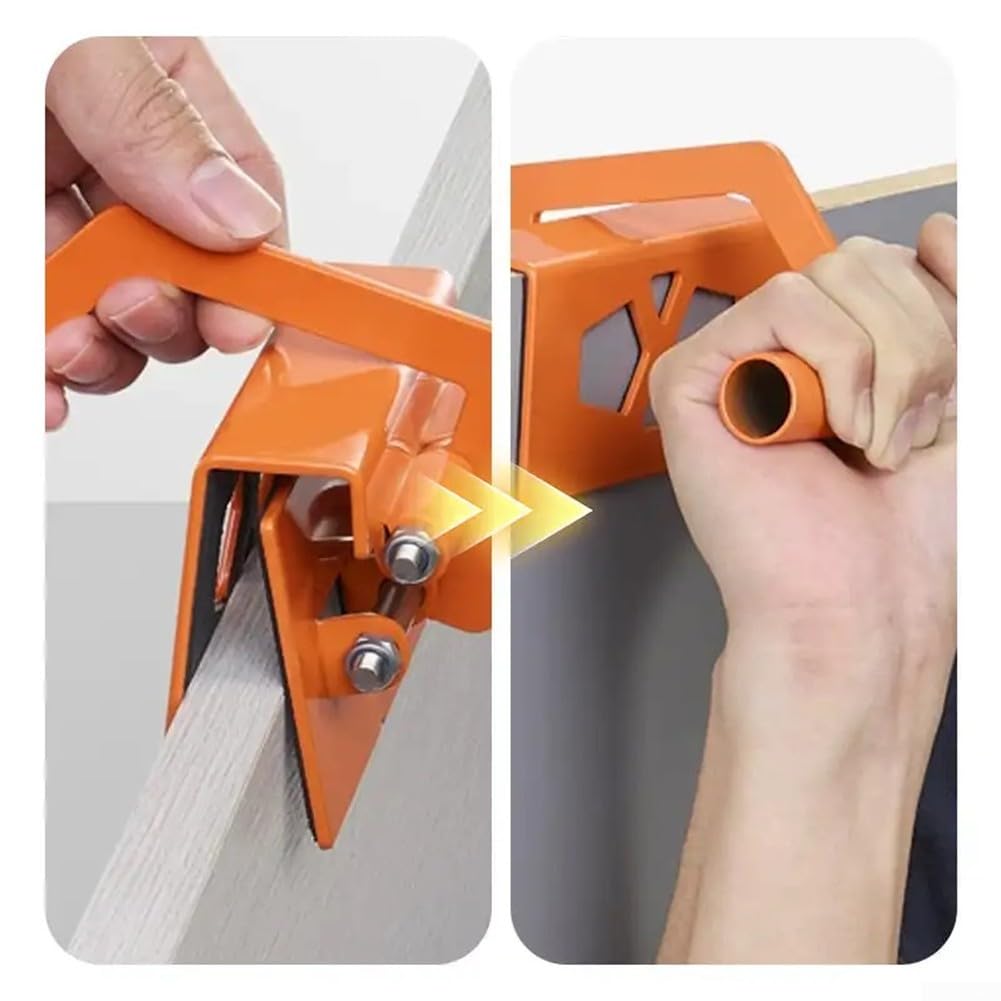 Pinza per il supporto del pannello, morsetto di sollevamento antiscivolo in acciaio inox con ganascia autoregolante, serraggio rapido, strumento di sollevamento della tavola in legno, fino a 50 kg di