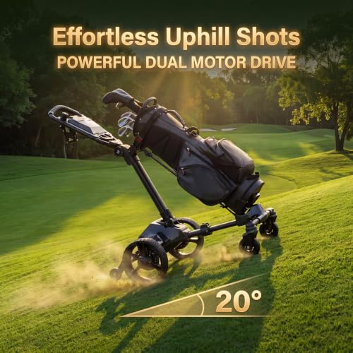 HUNKING Electric Golf Push Cart
