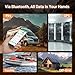 HumsiENK 12V 314Ah (300Ah) LiFePO4 Lithium Battery with Bluetooth – 4.19kWh Energy, 100A BMS, 15000+ Cycles, Low-Temp Protection – for RV, Marine, Solar, Off-Grid, Home Backup (Compact & Lightweight)
