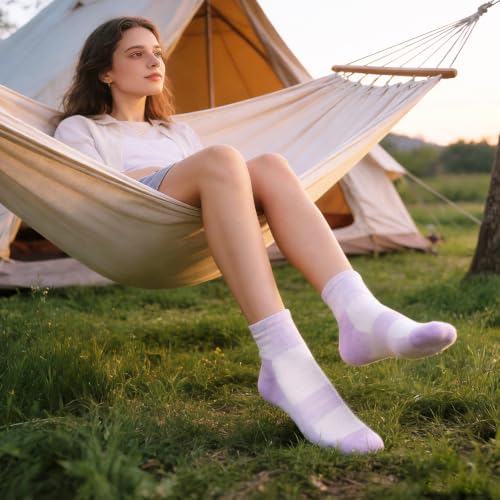Image of 3 Pairs 90% Merino Wool Ankle Socks, Thin All-Season Casual Soft Breathable for Men Women