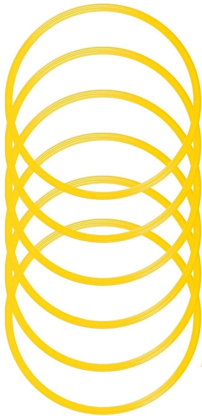 Agility and Speed Training Fitness Gymnastic Ring Set of 6Pc Blue | 6 Rings-image-15