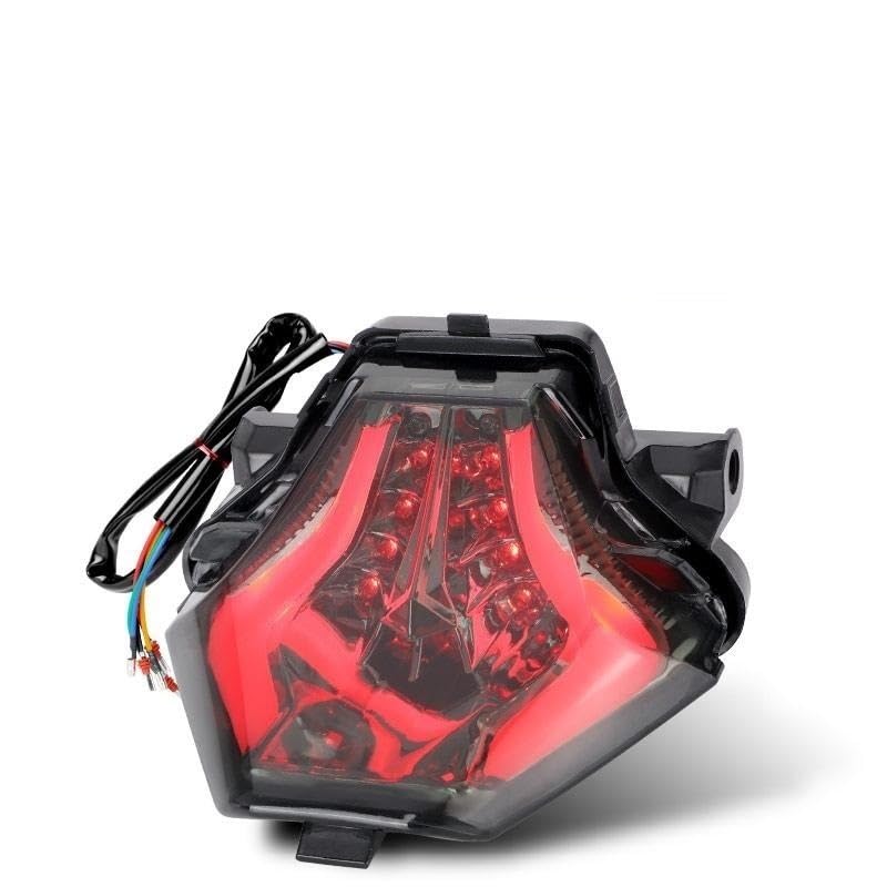 Feu arrière LED pour R3 clignotant moto pour les trajets de nuit