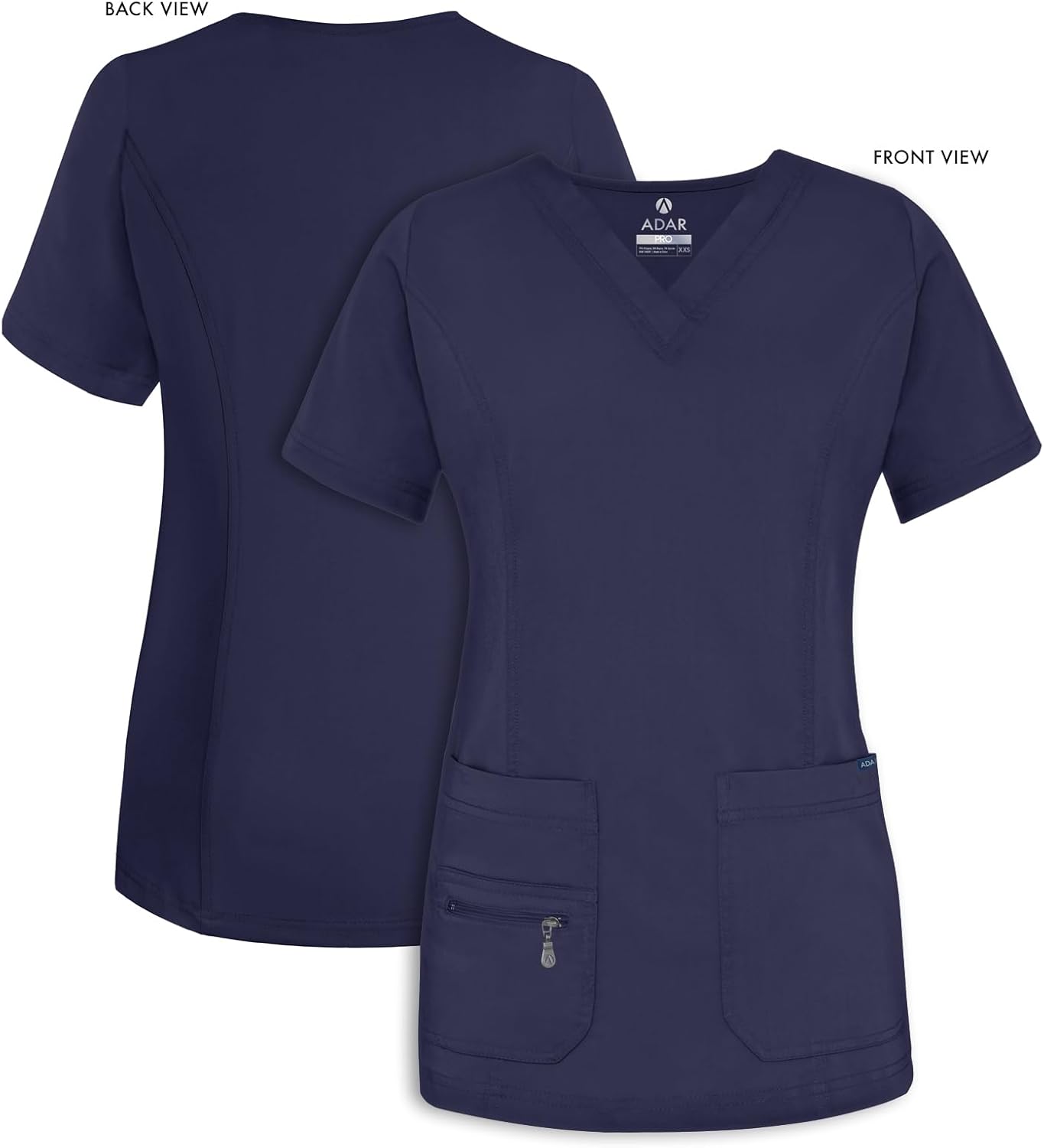 Adar Pro Scrubs for Women - Elevated V-Neck Scrub Top - Image 5