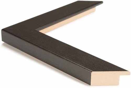 Miniatura 8 de Pictureframefactoryoutlet set de 4 portarretratos de 8" por 10" de acabado suave, 1.25" de ancho, negro