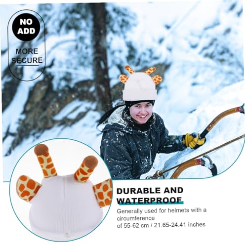 Funda protectora para casco de esquí Abaodam accesorio lavable de nieve 3