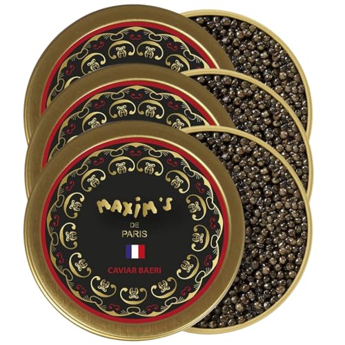 Caviar Baeri Francés Maxim's de Paris - 3 X 100g
