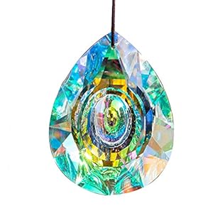 H&D HYALINE & DORA Crystal Prisma Venster Opknoping Glas Regenboog Zonvanger 89mm AB Kroonluchter Lamp Onderdelen