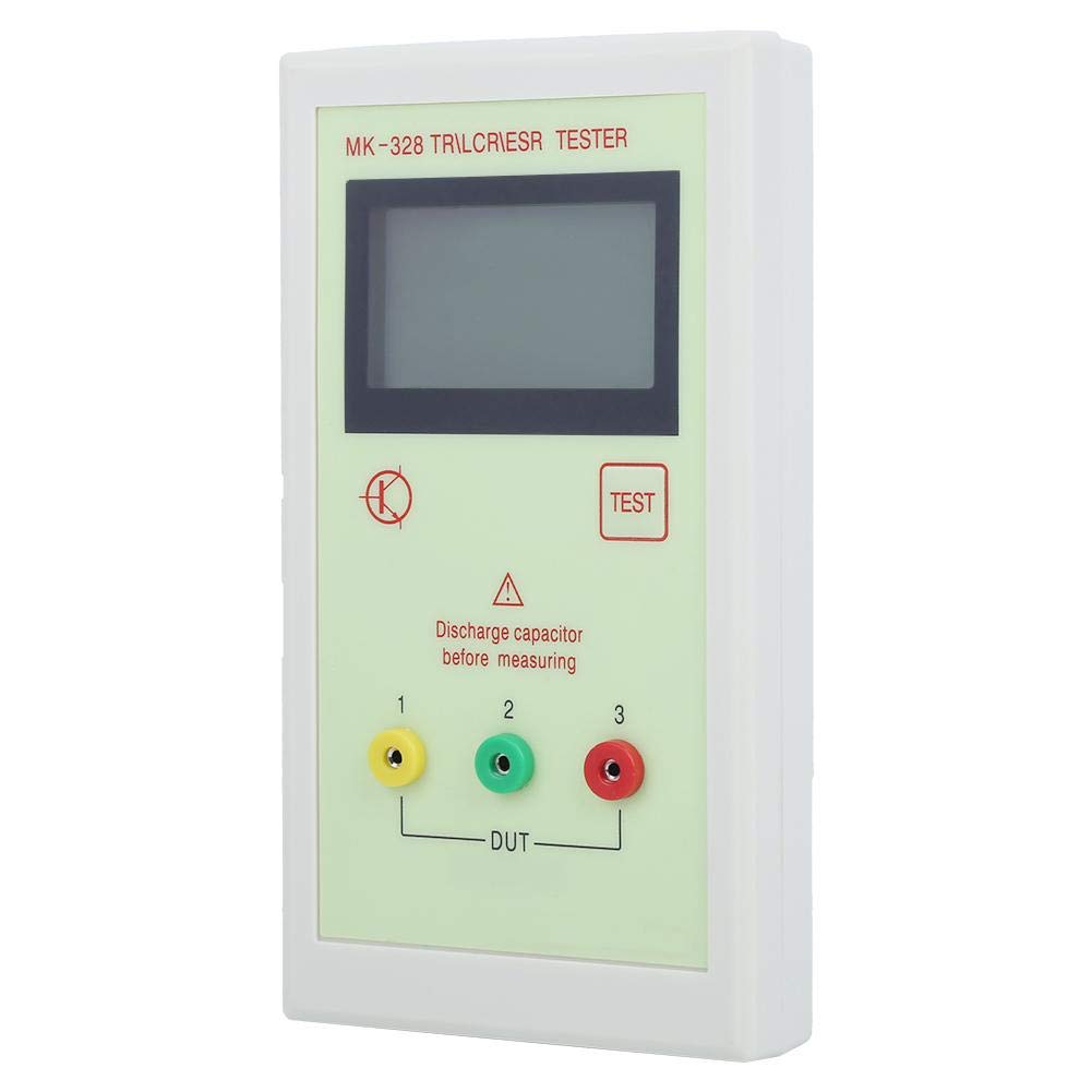 Probador de transistores Vikye MK-328, medidor electrónico de resistencia de capacitancia de inductancia, medidores de prueba TR LCR ESR, probador MK328