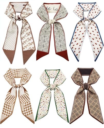 Purse Scarf Handbags For Women Skinny Hair Neck Accessories Scarves With Bag Scarfs Handle Fashion Lightweight