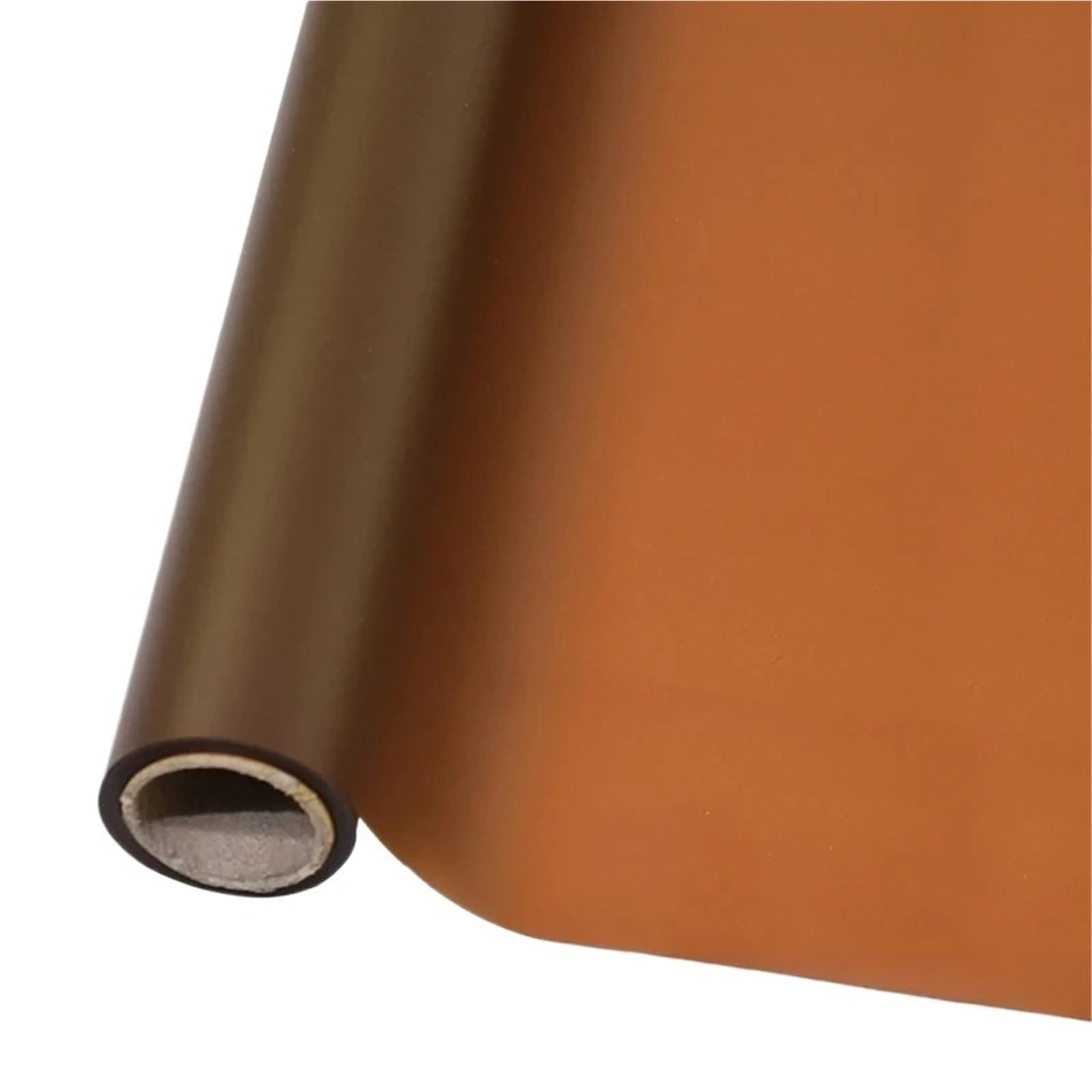 Papier do pakowania prezentów kwiatowych, 60 cm x 11 jardów, wielokolorowa rolka papieru do pakowania bukietów kwiatowych(Brown Orange)