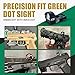 ADE Advanced Optics NUWA PRO RD3-021 Green Dot Sight – Motion Awake Reflex Optic for Canik TP9 Elite SC, Mete SFT, Mete MC9, Sig Sauer P365XL, Springfield Hellcat OSP/Hellcat PRO/Hellcat RDP