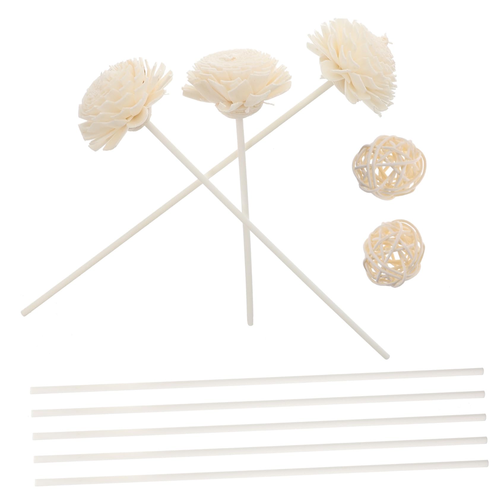 Aromatherapie Diffuser Sticks Selbstgemachte Duftstäbchen Für Raumdiffusoren Hochwertige Weiße Ausführung Für Schlafzimmer Küche Und Büro
