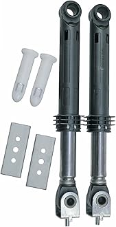 Indesit Washing Machine Suspension Kit (Silver, Pack of 2)