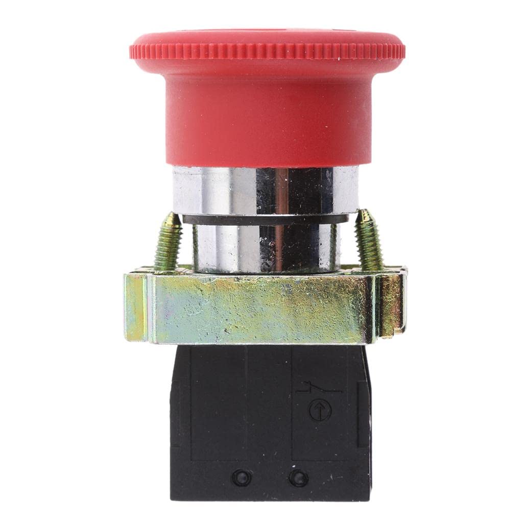BNF XB2-BS542 RED Mushroom NC Emergency Stop Latching Rotary Self-locking Push-button Switch-image-49