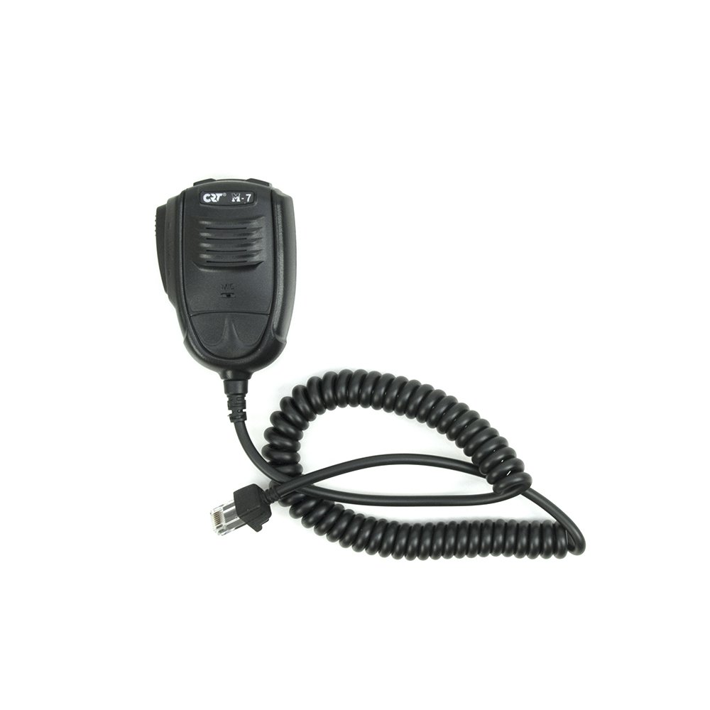 Radio CB CRT ALPHA, 4W, AM/FM, 12V / 24V, ASQ, Scan, display a colori, menu impostazioni aggiuntive