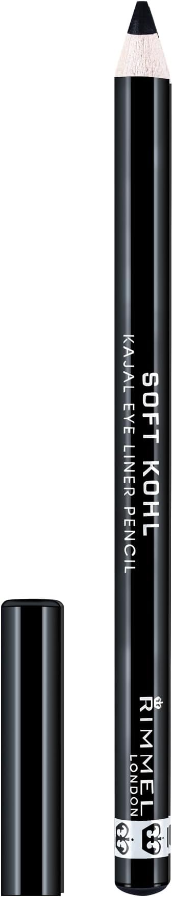 Rimmel London Soft Kohl Kajal Eye Liner Pencil - 061 Jet Black