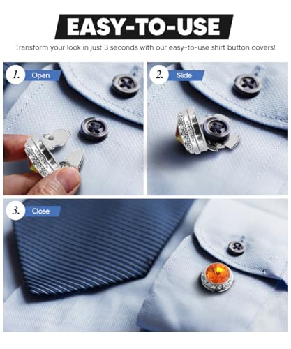 Cubiertas para botones Vittorio Vico by Classy Cufflinks miniatura 7