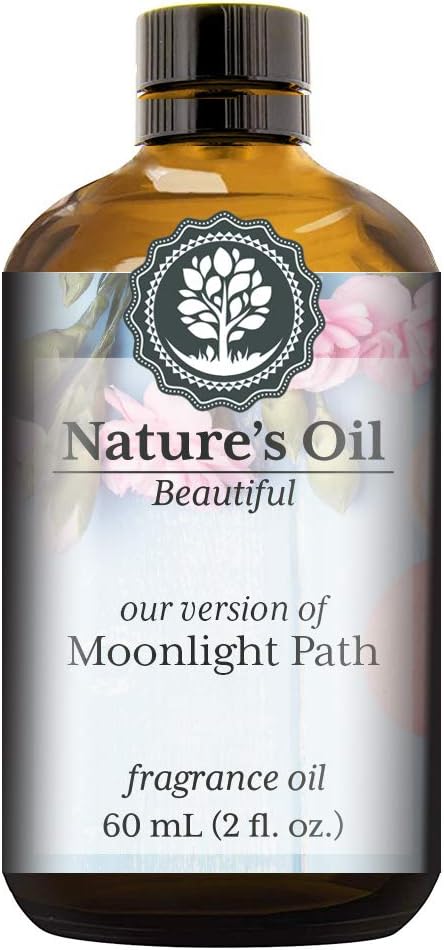 Moonlight Path Fragrance Oil (60ml) for Perfume, Diffusers, Soap Making, Candles, Lotion, Home Scents, Linen Spray, Bath Bombs, Slime