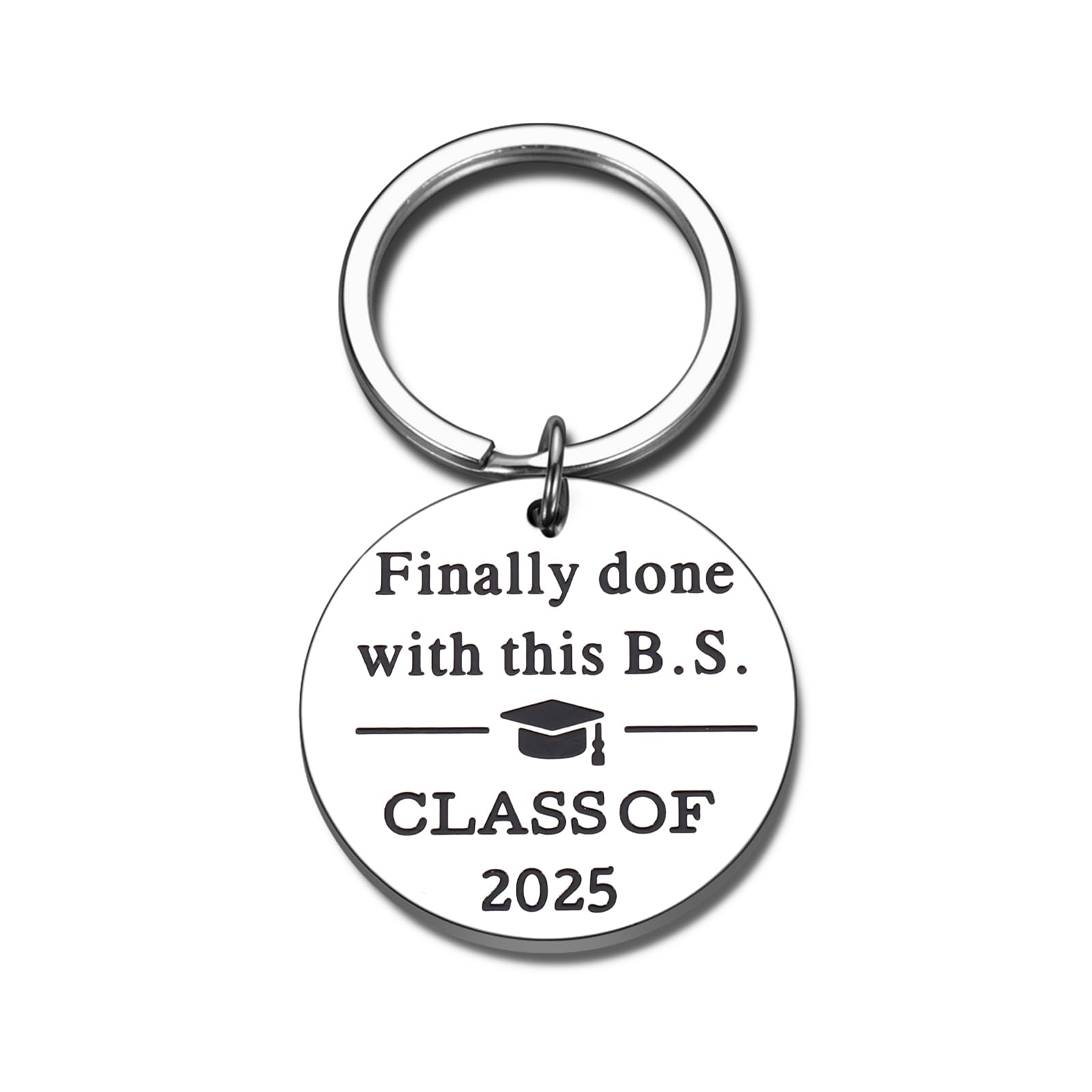 KINMES Funny College Graduation Gifts for Him Her 2025 College High School Master Degree Graduation Gifts, Senior Gift for Son Daughter Class of 2025