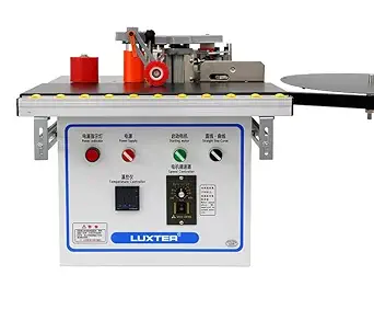 LUXTER MLT100 Semi Automatic Portable DoubleSided Hot Glue Pasting Edge Banding Machine