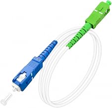 Fiber Optic Cable for Freebox of Free Pop, Ultra, Revolution, SC/UPC to SC/APC, Extension Garter (3m)