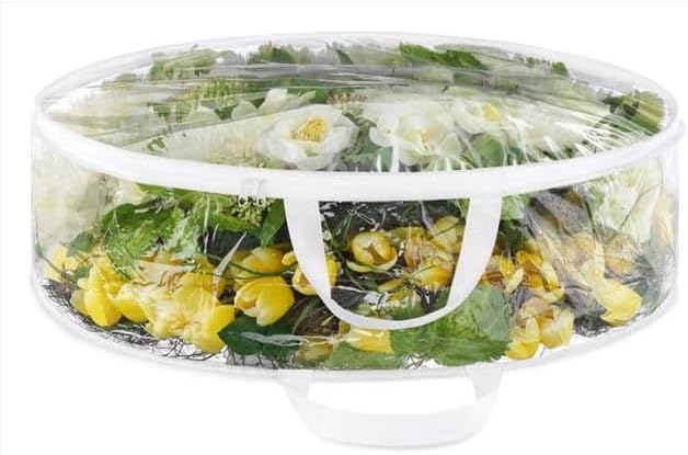 8 x 30 in. Clear Wreath Storage Bag Pack of 6