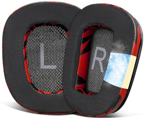 SOULWIT Cooling-Gel Ear Pads Cushions Replacement for Logitech G35 G930 G933 G933S G935 G633 G633S G635 G533 G430 G431 G432 G433 Gaming Headset