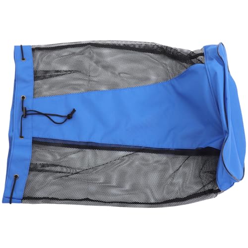 Paquet à cordon en tissu Oxford bleu pour ballon de basket et entraînement