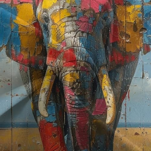 Housse de couette éléphant 3D en microfibre douce et résistante pour lit double - 7
