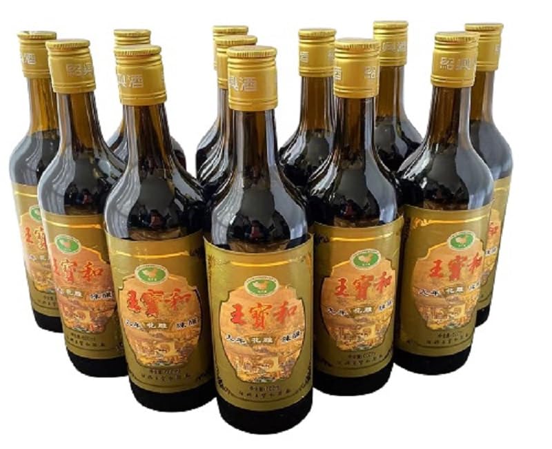 Amazon.co.jp: 9年物 紹興酒 600ml×12本ケース 高級品 王宝和ブランド 